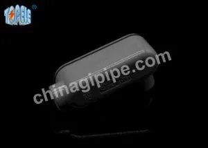 एलआर कठोर नाली आवरण और गैसकेट अल्युमीनियम डाई कास्ट के साथ शारीरिक थ्रेड आउटलेट निकाय