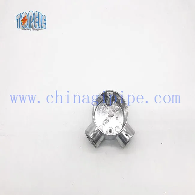 कोण रास्ता बीएस 4568/बीएस 31 एल्यूमीनियम सर्कुलर बॉक्स