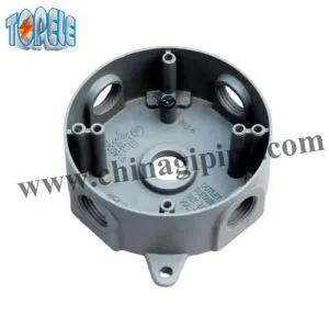 राउंड वेदरप्रूफ आउटलेट बॉक्स