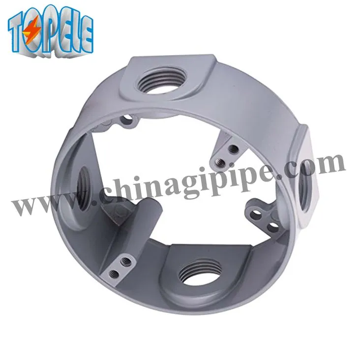 वेदरप्रूफ बॉक्स 4 इंच राउंड एक्सटेंशन